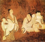 展子虔作品